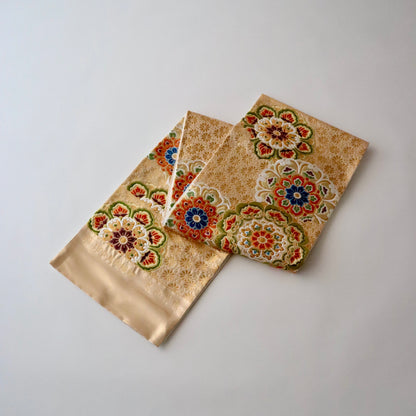 袋帯「華燭双華文」河合美術織物