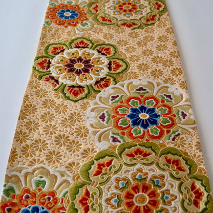 袋帯「華燭双華文」河合美術織物