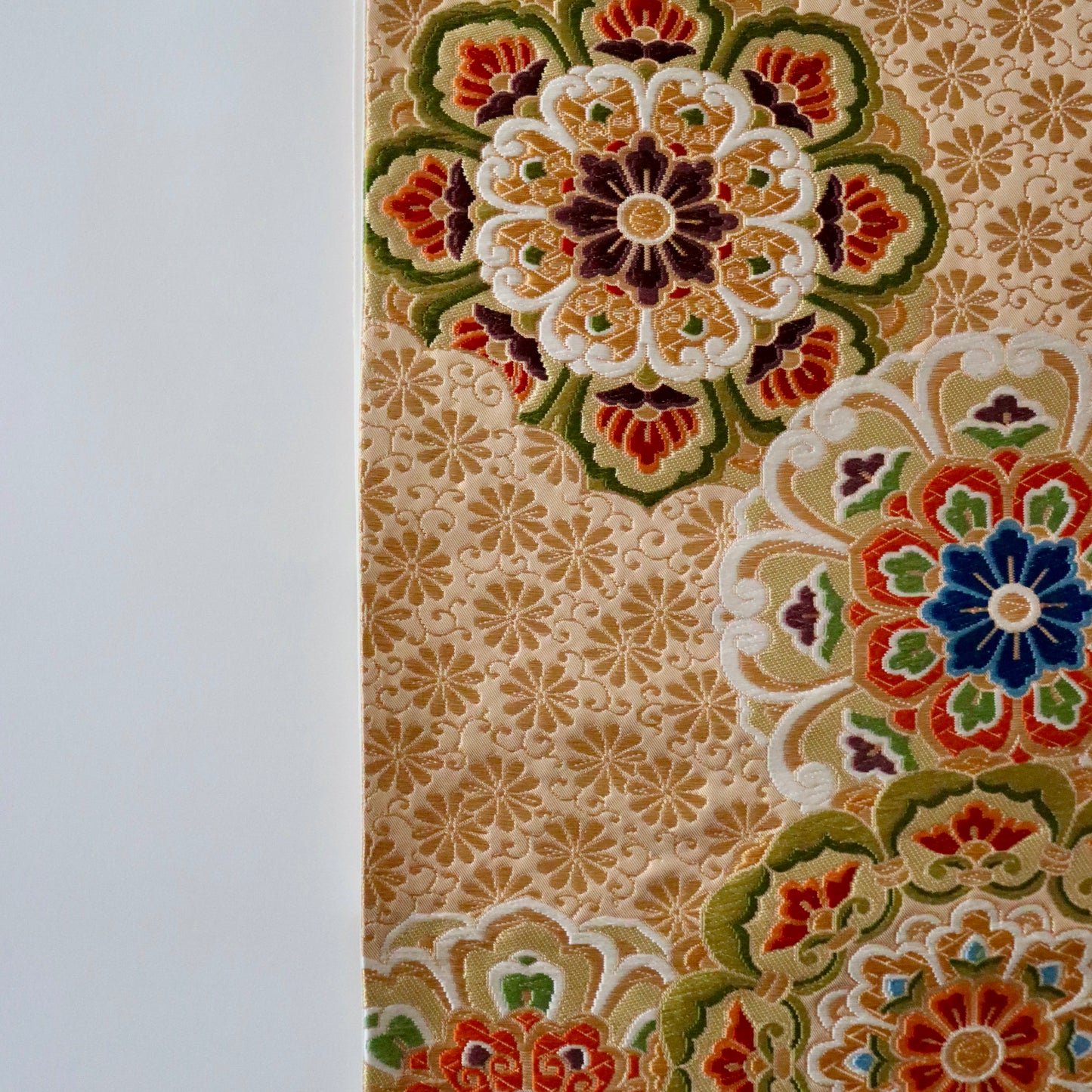 袋帯「華燭双華文」河合美術織物