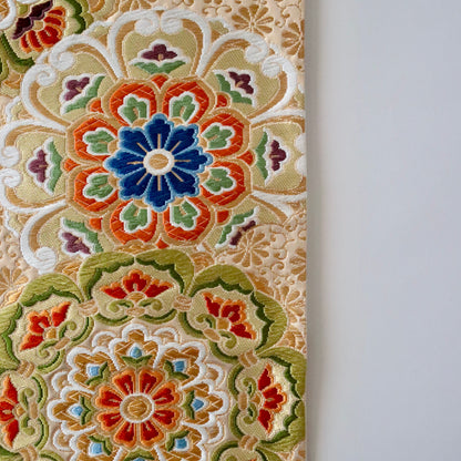 袋帯「華燭双華文」河合美術織物