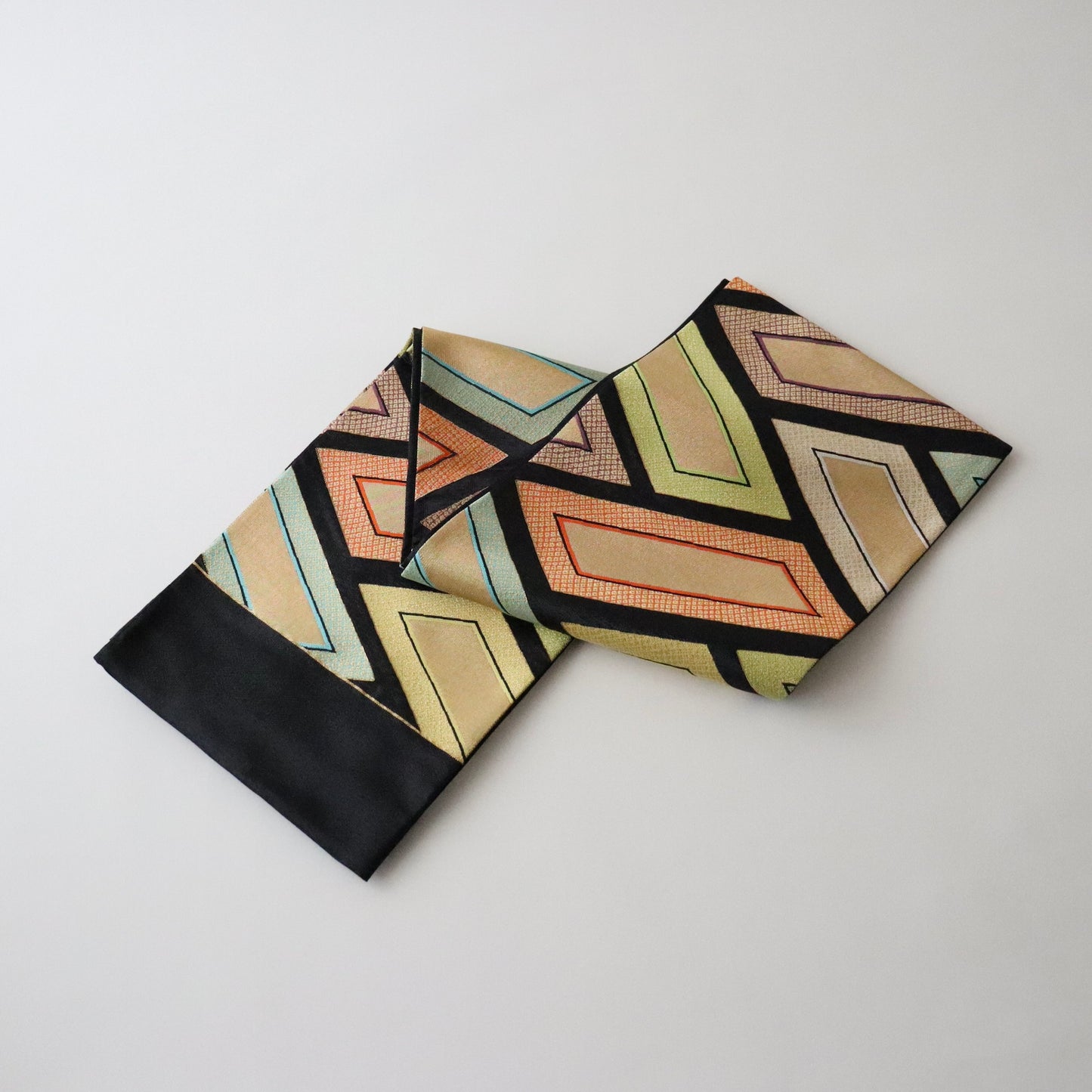 袋帯「彩桧垣」帯清