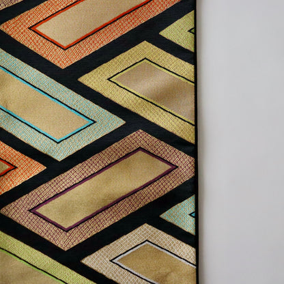 袋帯「彩桧垣」帯清