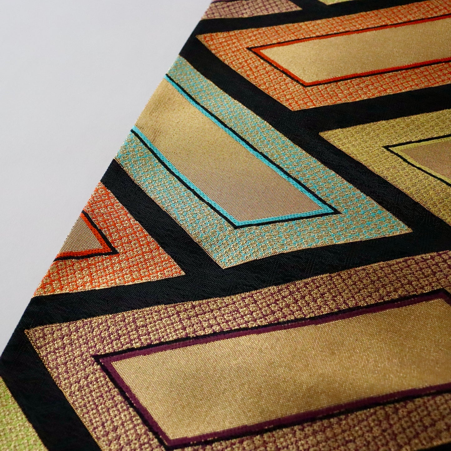 袋帯「彩桧垣」帯清