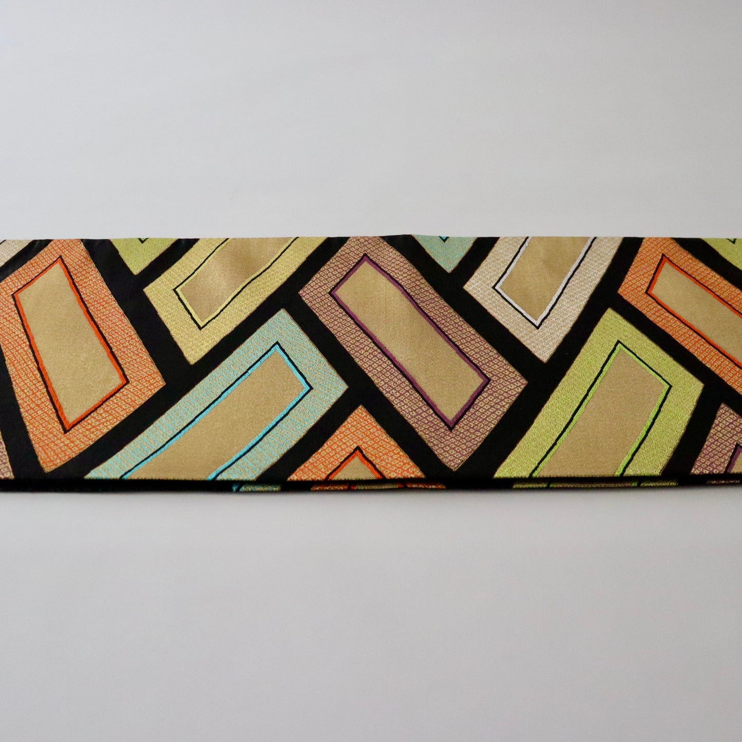 袋帯「彩桧垣」帯清