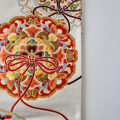 袋帯「瑞祥宝鏡華文」河合美術織物