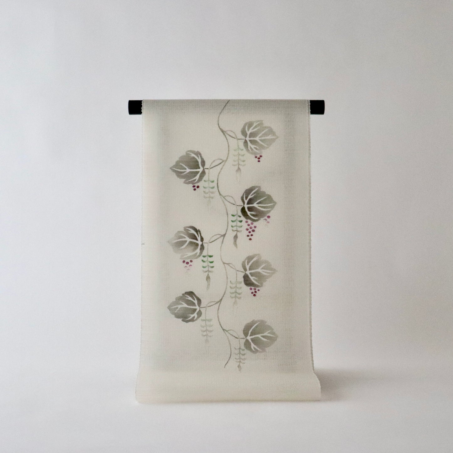 九寸名古屋帯 / 夏「葡萄立付」フジモト