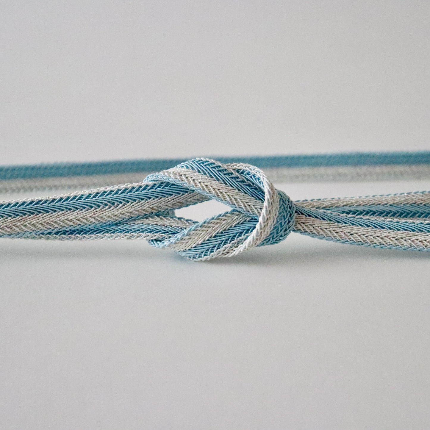 帯締め「レース双葉大和銀ちらし」和小物さくら