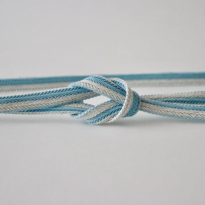 帯締め「レース双葉大和銀ちらし」和小物さくら