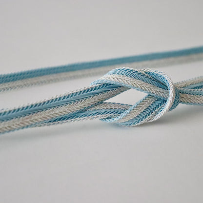 帯締め「レース双葉大和銀ちらし」和小物さくら