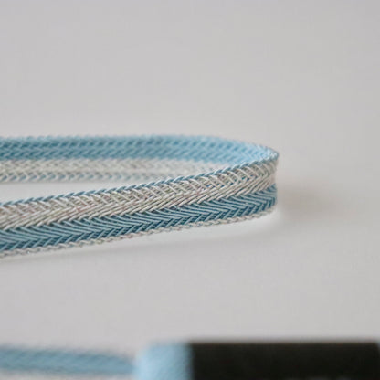 帯締め「レース双葉大和銀ちらし」和小物さくら