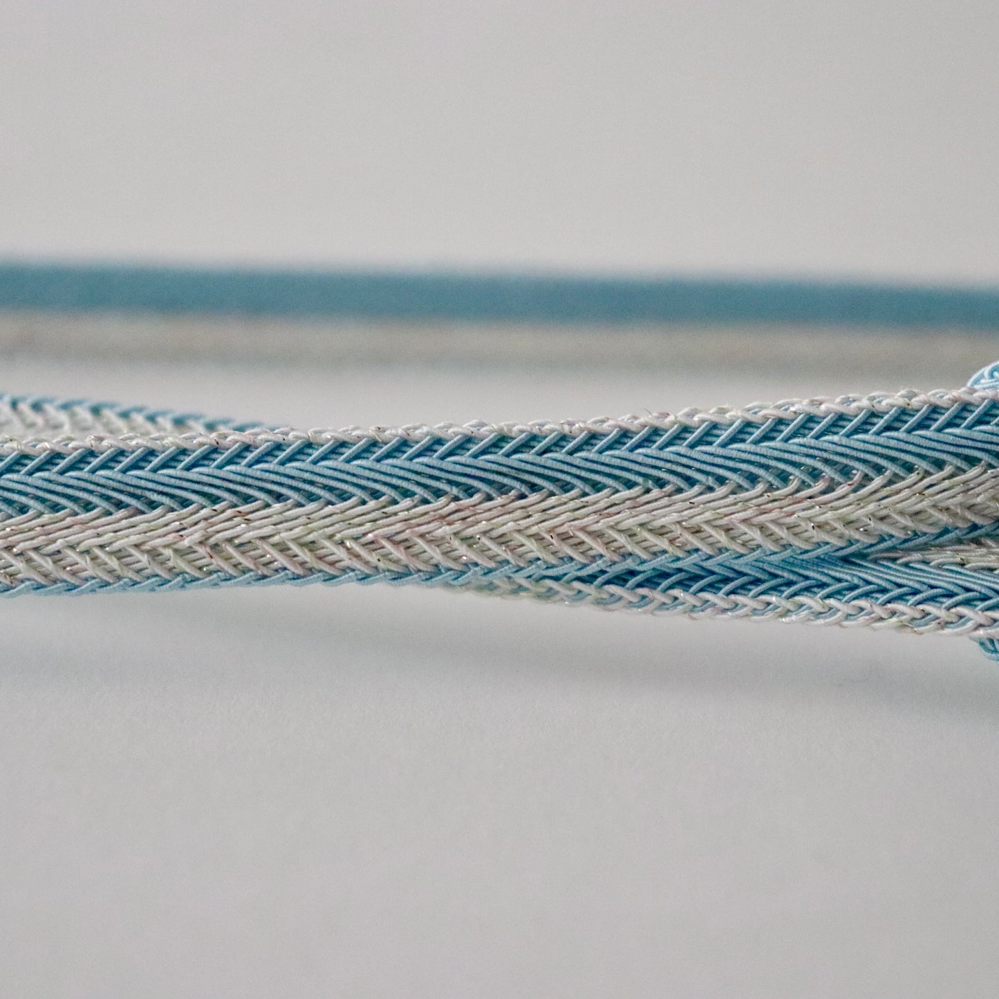 帯締め「レース双葉大和銀ちらし」和小物さくら