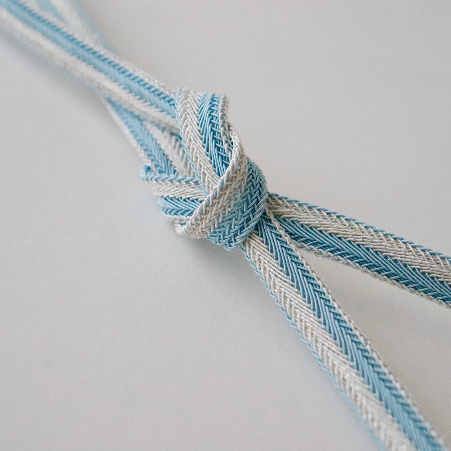 帯締め「レース双葉大和銀ちらし」和小物さくら