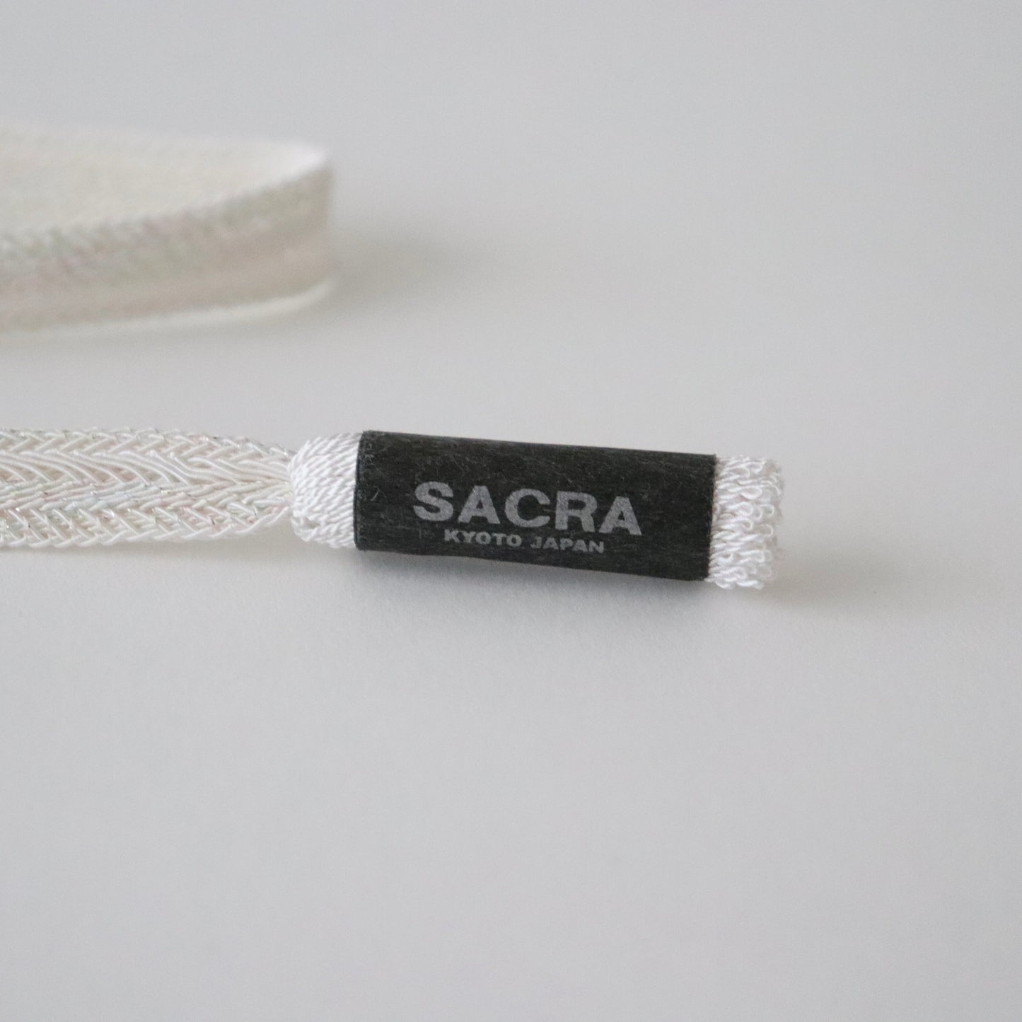 帯締め「レース双葉大和銀ちらし」和小物さくら