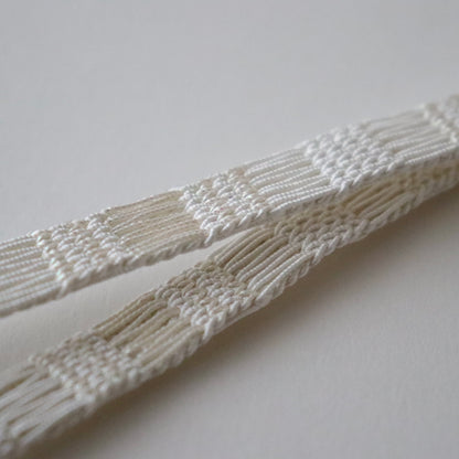 帯締め「手組みレース三段綾竹鎧」和小物さくら