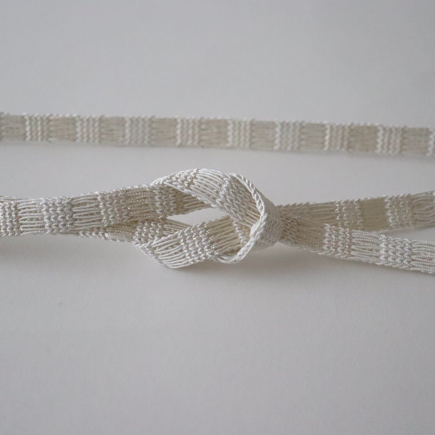 帯締め「手組みレース三段綾竹鎧」和小物さくら