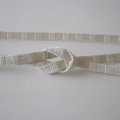 帯締め「手組みレース三段綾竹鎧」和小物さくら