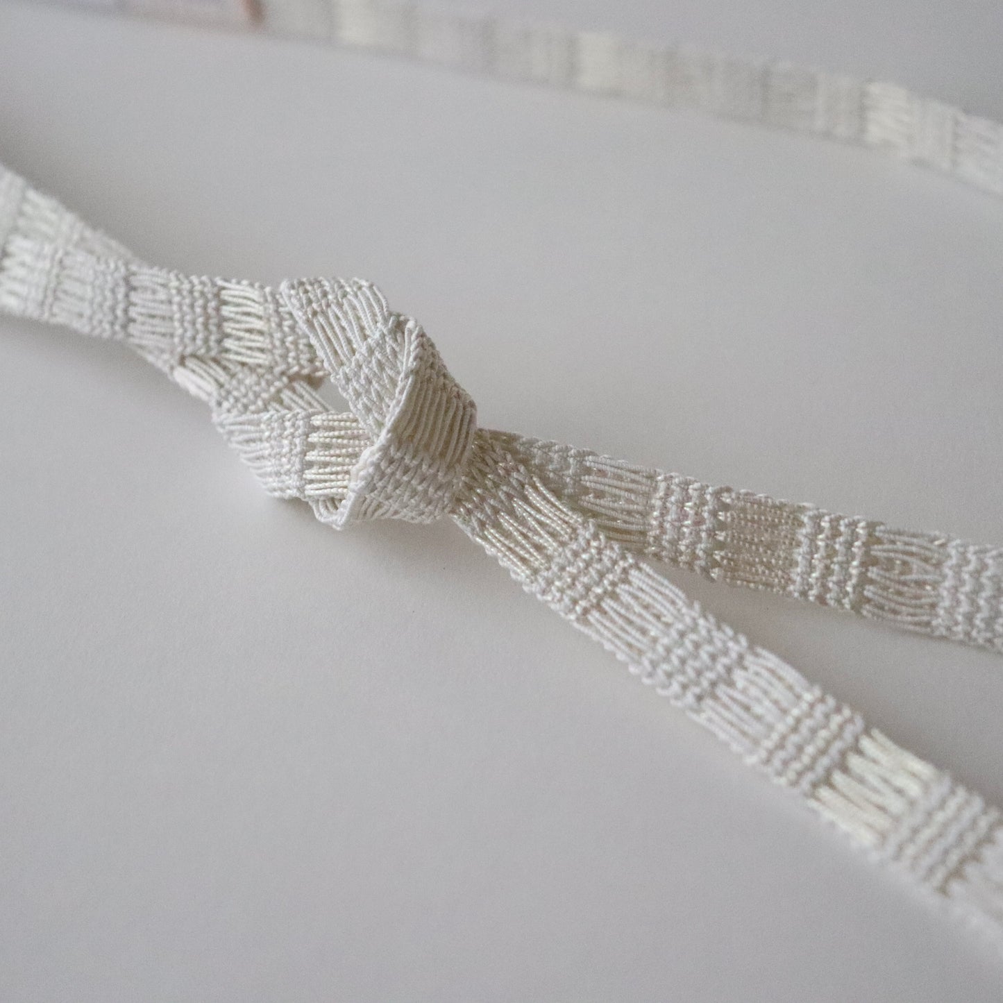 帯締め「手組みレース三段綾竹鎧」和小物さくら