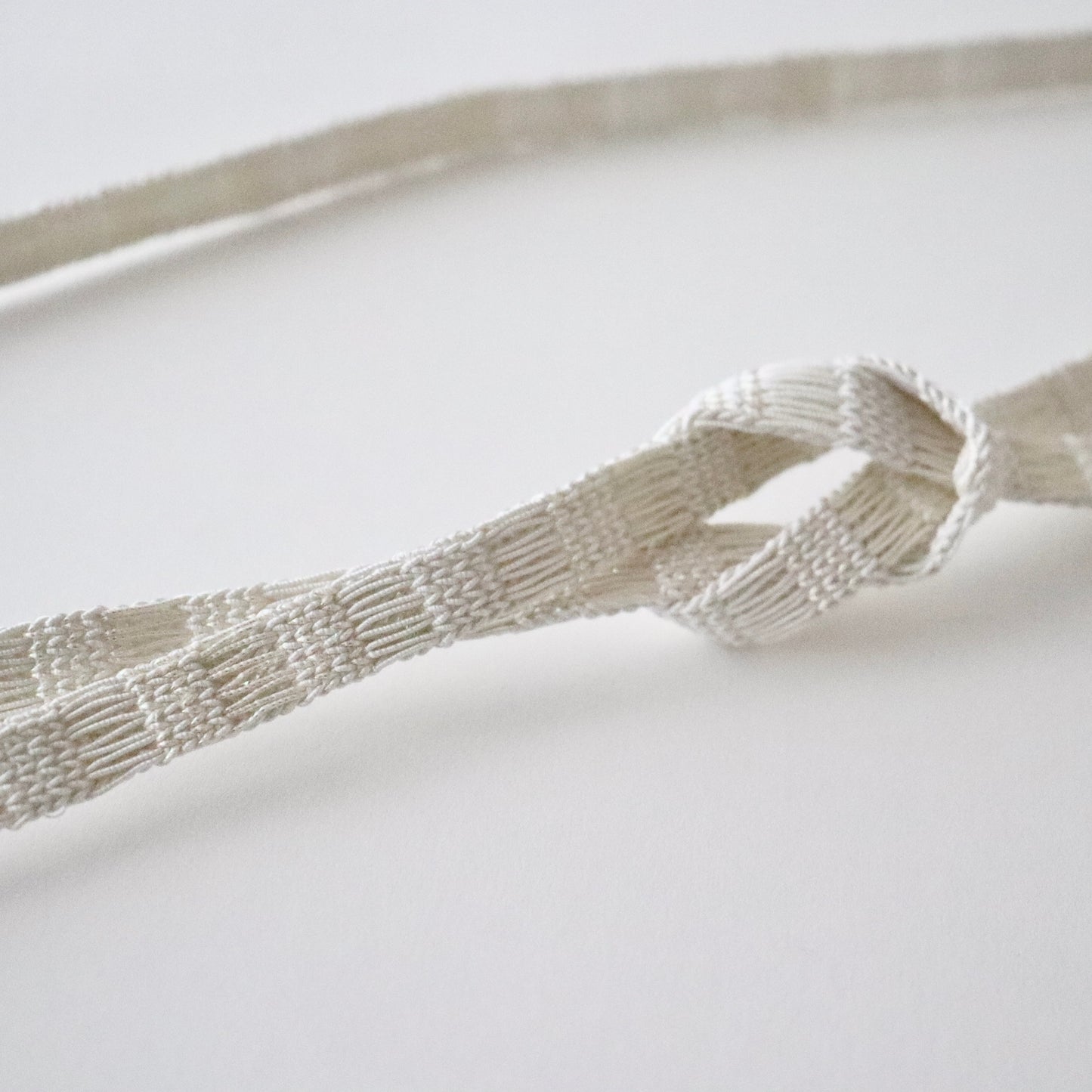 帯締め「手組みレース三段綾竹鎧」和小物さくら