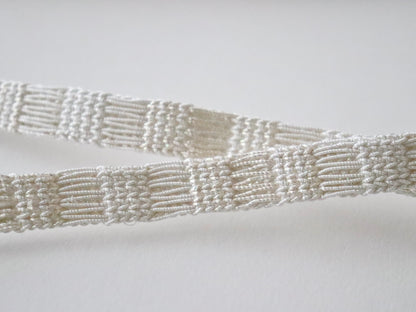 帯締め「手組みレース三段綾竹鎧」和小物さくら