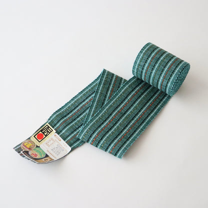 角帯「首里道屯織 - grn」高江洲恵美