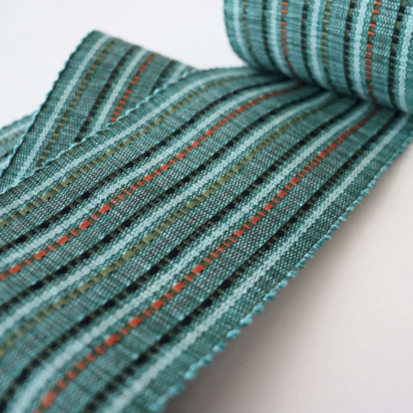 角帯「首里道屯織 - grn」高江洲恵美