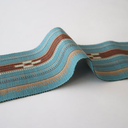 角帯「八重山ミンサー - blu.brw」