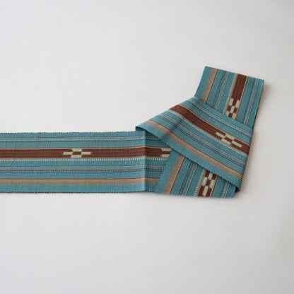 角帯「八重山ミンサー - blu.brw」