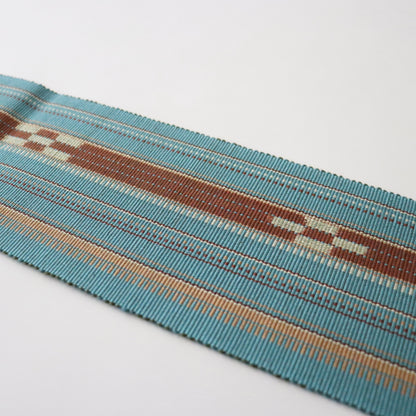 角帯「八重山ミンサー - blu.brw」