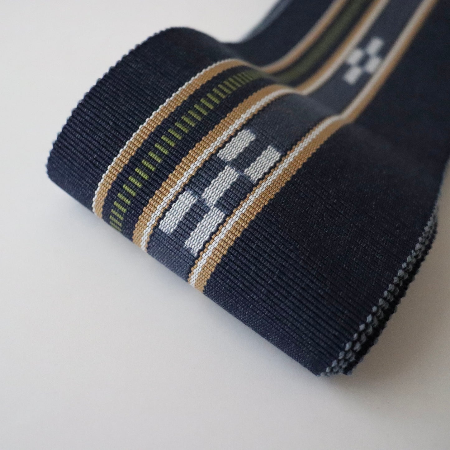 角帯「八重山ミンサー - nvy」