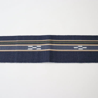 角帯「八重山ミンサー - nvy」