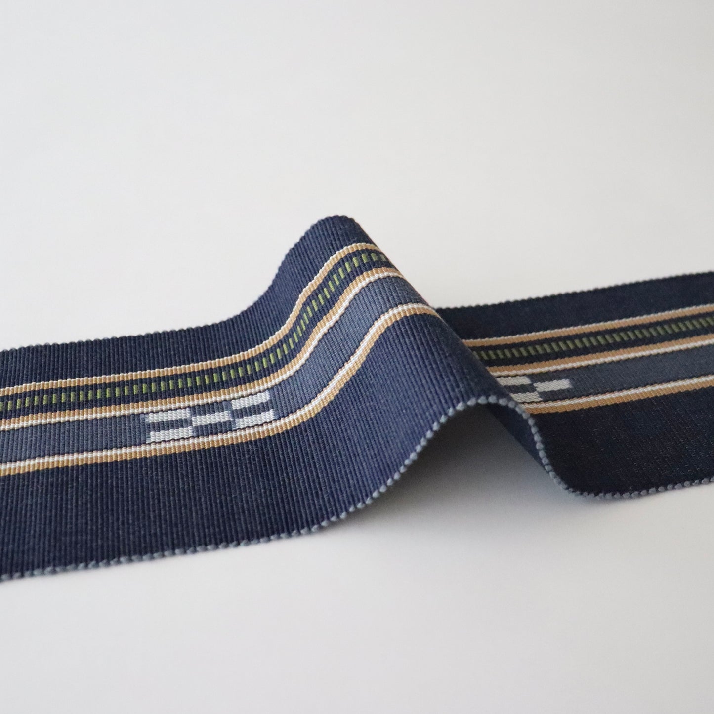 角帯「八重山ミンサー - nvy」