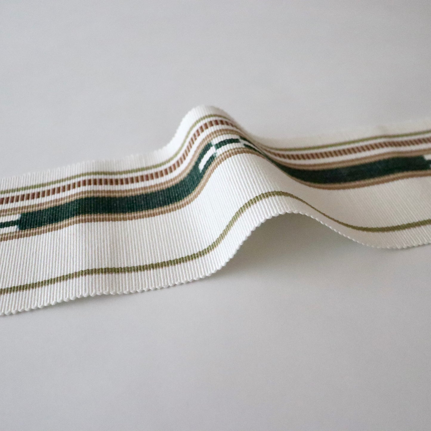 角帯「八重山ミンサー - wht.grn」