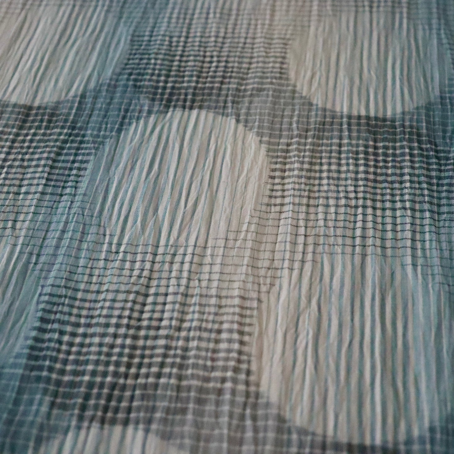 小千谷縮「ぼかし輪繋ぎ」おだきん