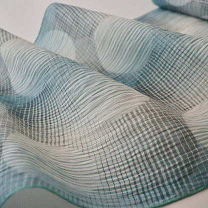 小千谷縮「ぼかし輪繋ぎ」おだきん