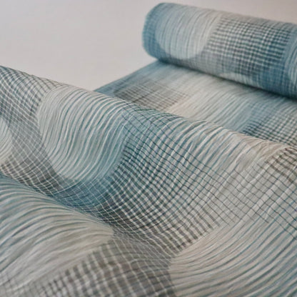 小千谷縮「ぼかし輪繋ぎ」おだきん