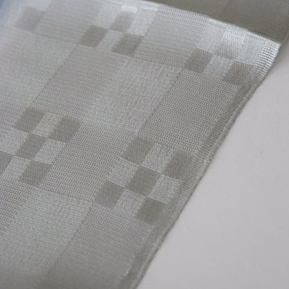 帯揚げ「紋紗市松地紋立暈し-wh/bl/gy」和小物さくら