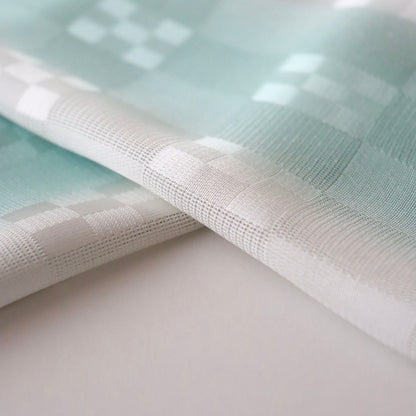 帯揚げ「紋紗市松地紋立暈し-wh/gr/gy」和小物さくら