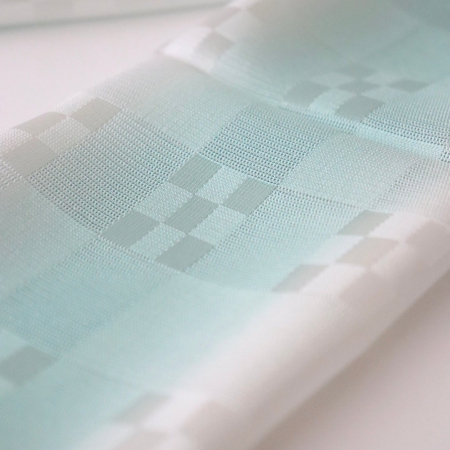 帯揚げ「紋紗市松地紋立暈し-wh/gr/gy」和小物さくら