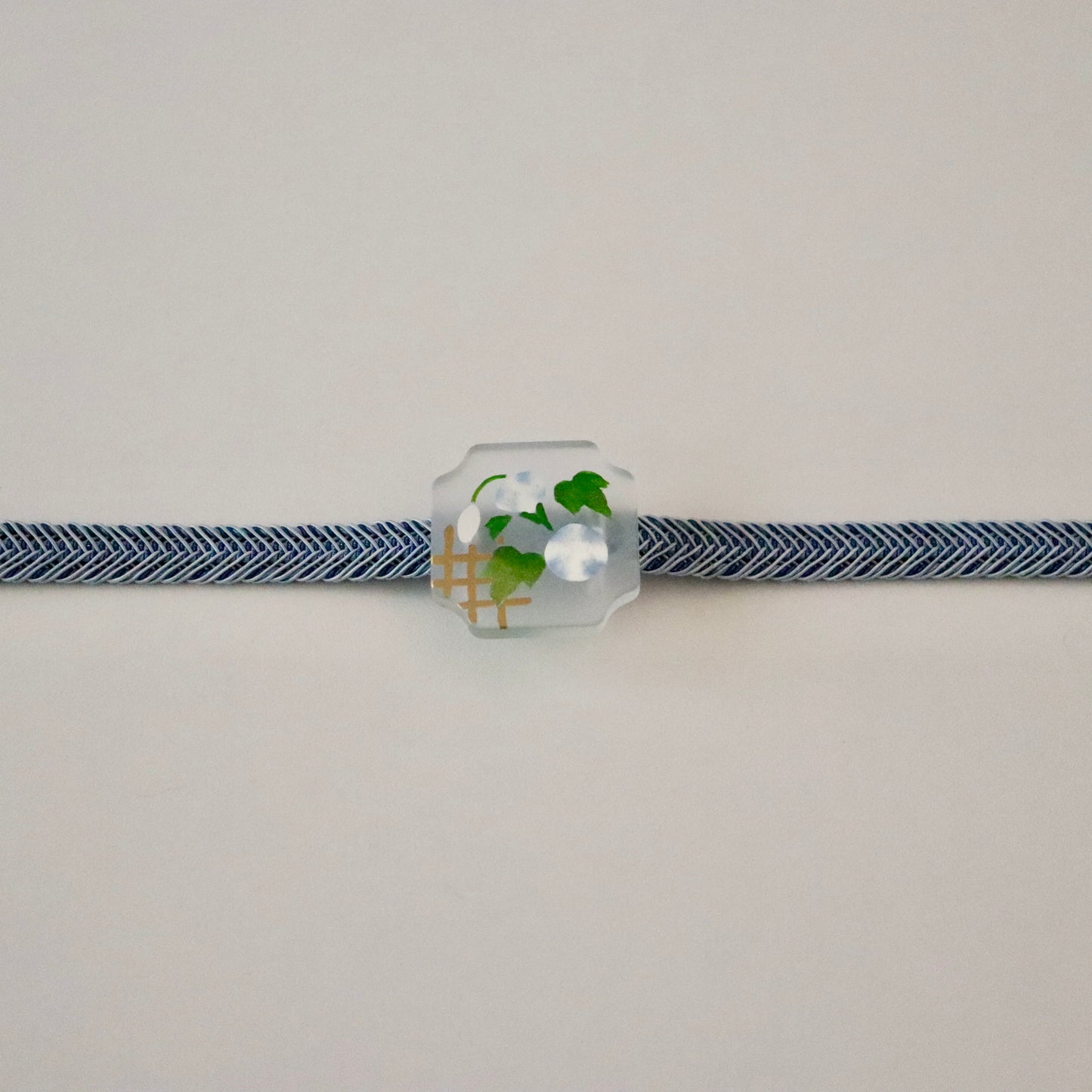 帯留「朝顔」大原商店