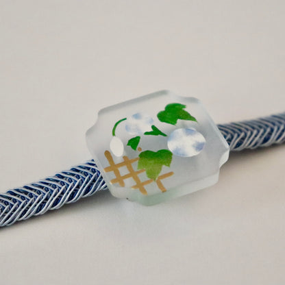 帯留「朝顔」大原商店