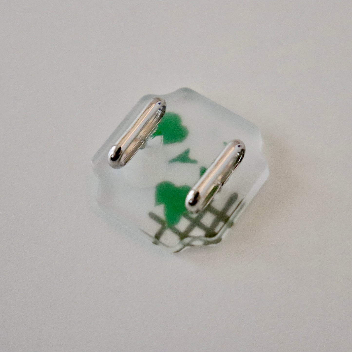 帯留「朝顔」大原商店