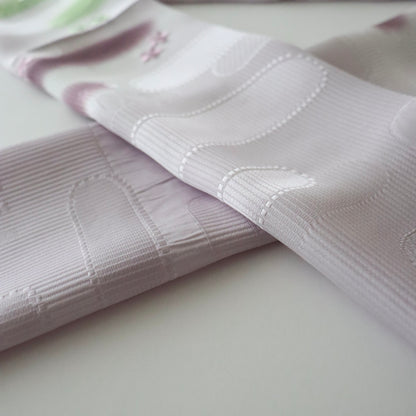 帯揚げ「霞花刺繍 - lt purp」和小物さくら