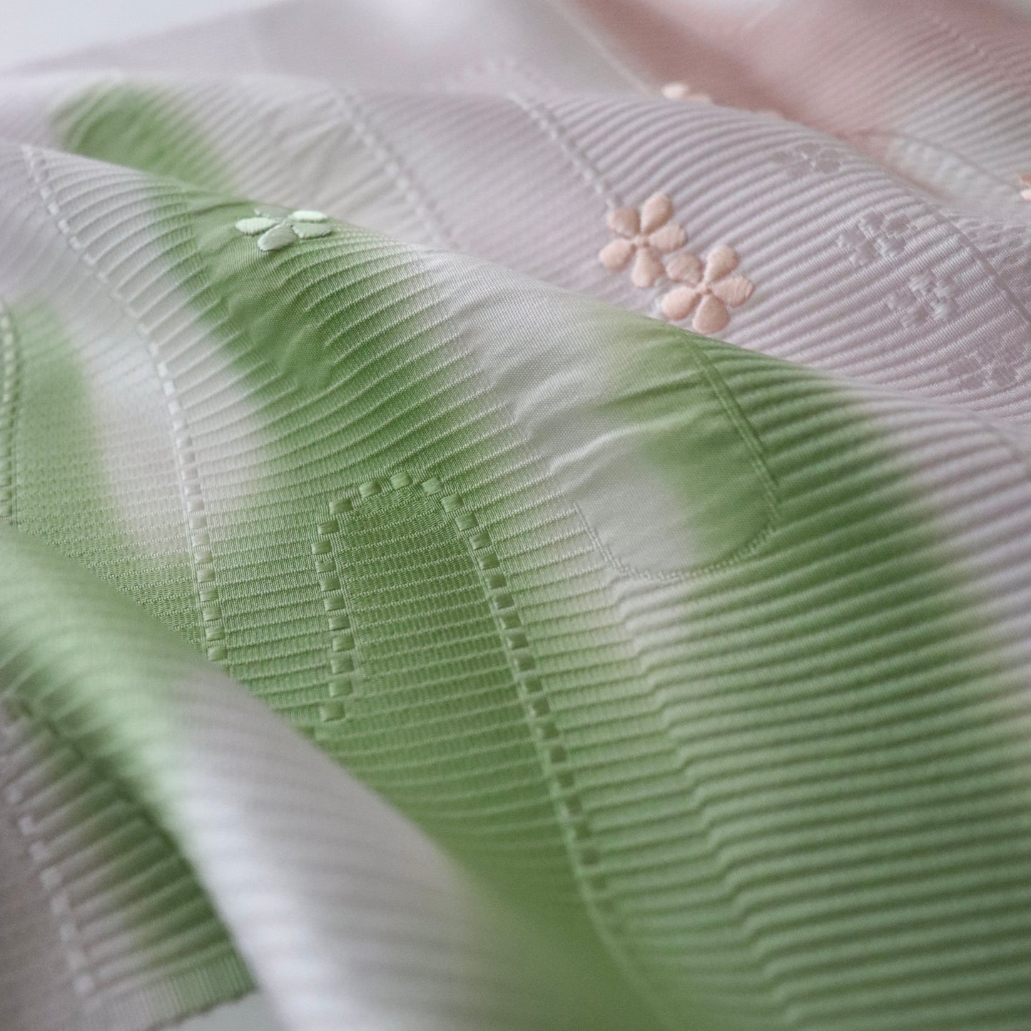 帯揚げ「霞花刺繍 - lt purp」和小物さくら