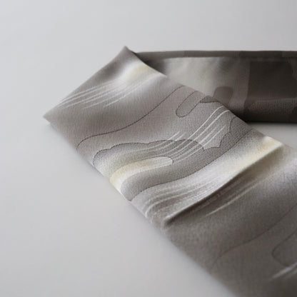 帯揚げ「雲文霞暈し - gry」和小物さくら