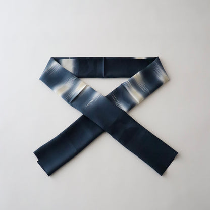 帯揚げ「雲文霞暈し - nvy」和小物さくら