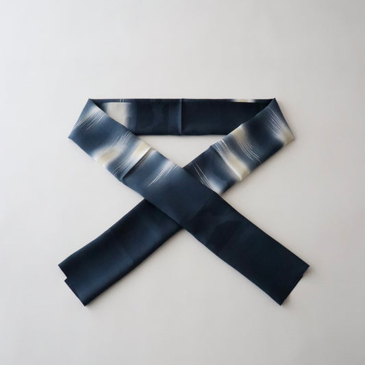 帯揚げ「雲文霞暈し - nvy」和小物さくら