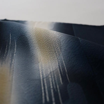 帯揚げ「雲文霞暈し - nvy」和小物さくら