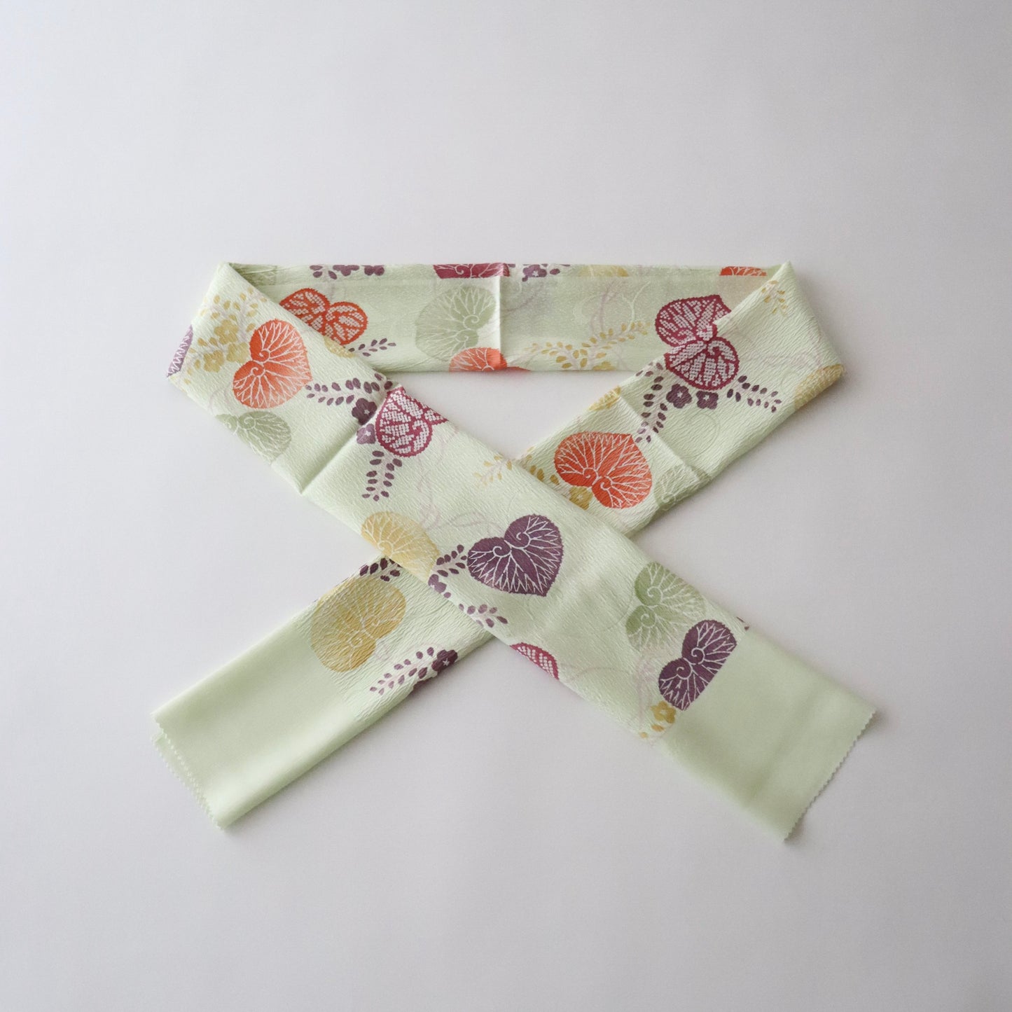 帯揚げ「葵 lt.g - 多ち花」和小物さくら