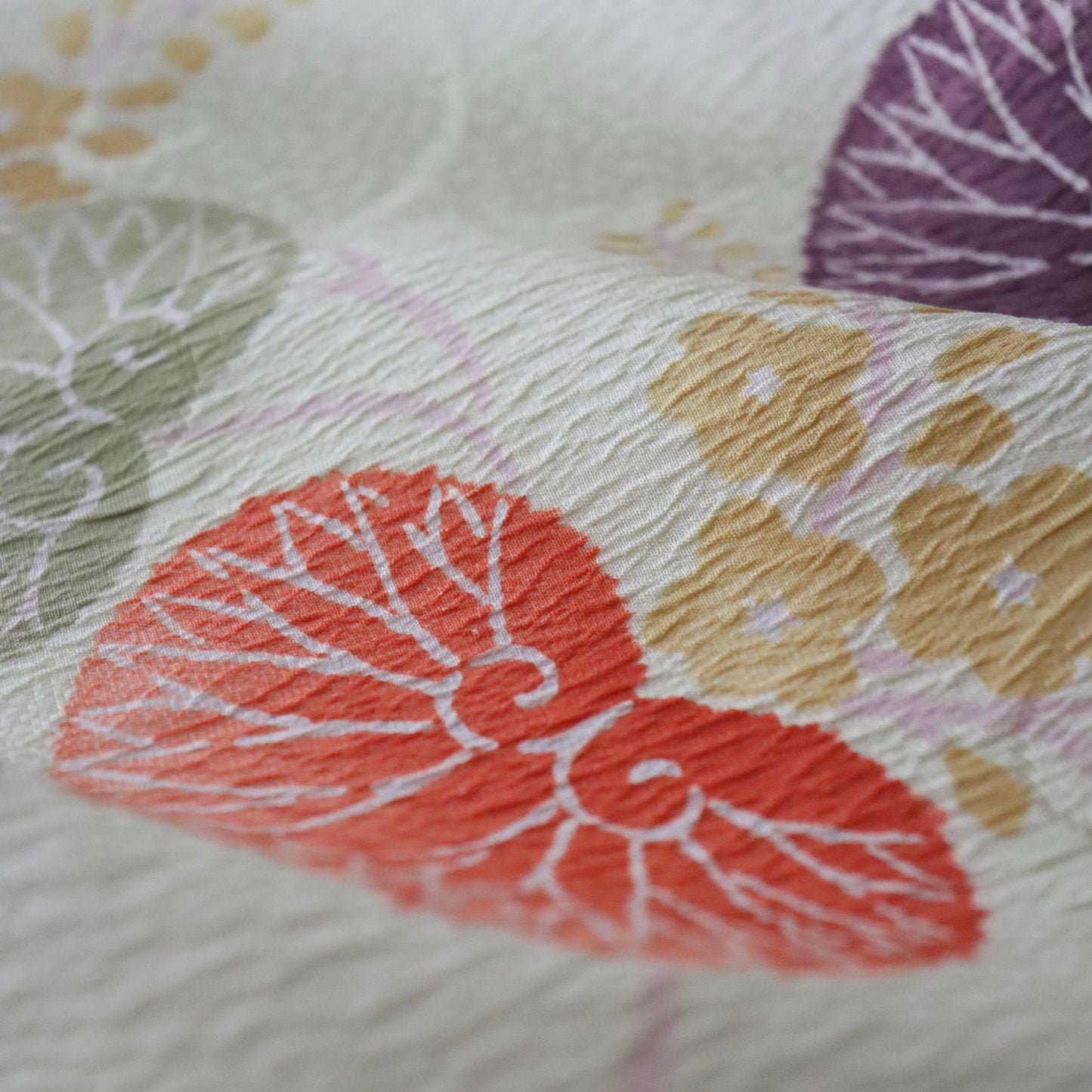 帯揚げ「葵 lt.g - 多ち花」和小物さくら