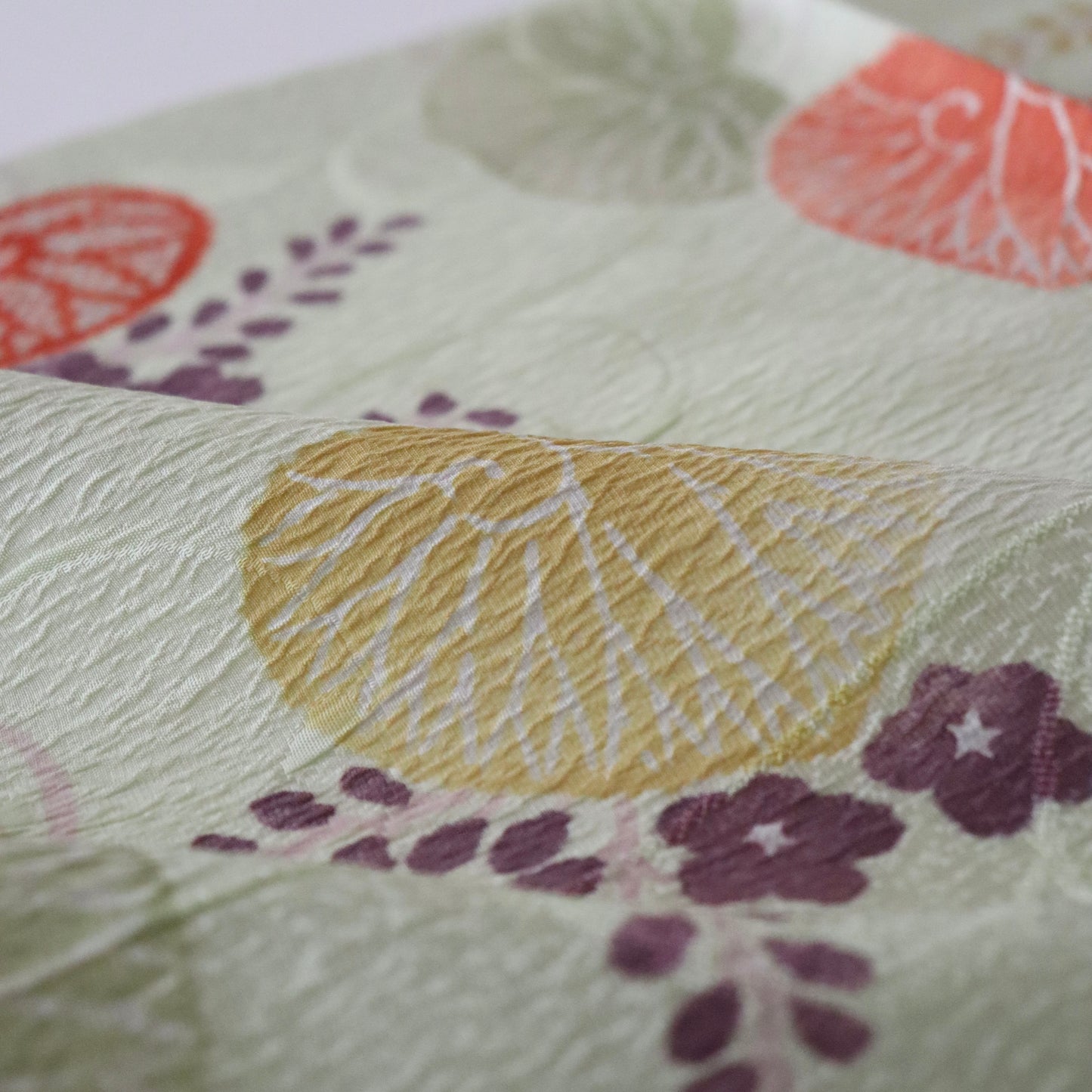 帯揚げ「葵 lt.g - 多ち花」和小物さくら